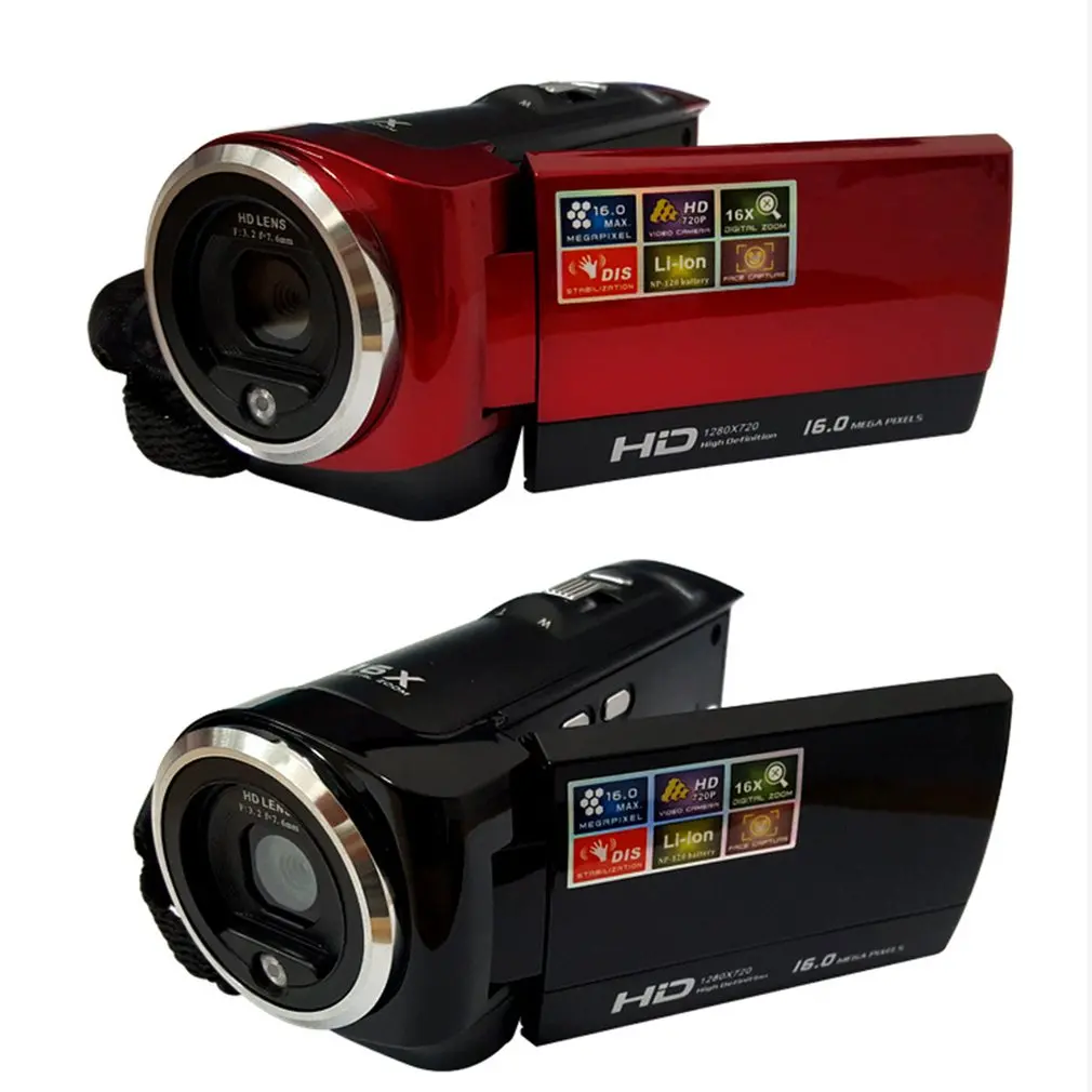 DDV-107 2.7 Inch LCD Screen 16MP 720P 16X Digital Zoom DVC Digital DV Video Camera Camcorder Automatic Digital
DDV-107 2.7 Inch LCD Screen 16MP 720P 16X Digital Zoom DVC Digital DV Video Camera Camcorder Automatic Digital
