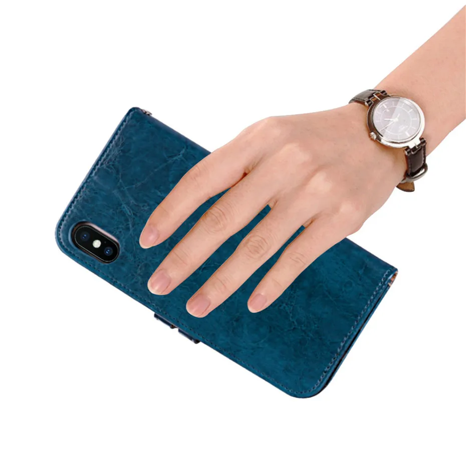 MOUSEMI For iPhone 7 Case Leather Flip Wallet Cover For iPhone 6 6S 5 5S SE 7 8 Plus X XS MAX XR Luxury Phone Cases For iPhone 7 (12)