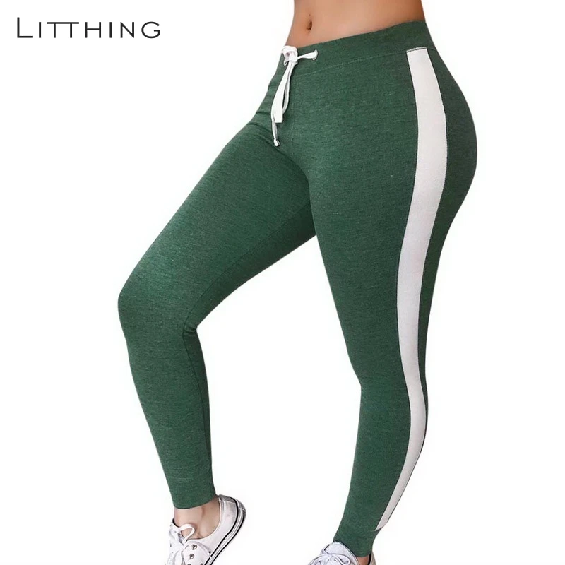 LITTHING 2019 Spring Pants Women Trousers Fitness Push Up Jogging High Waist Elastic Fit Side Striped Skinny Gym Running Tights
LITTHING 2019 Spring Pants Women Trousers Fitness Push Up Jogging High Waist Elastic Fit Side Striped Skinny Gym Running Tights