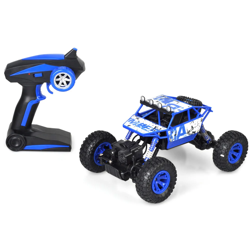 1/18 Scale 2.4GHz Wireless Remote Control RC Off-Road Crawler Car 4-Channels 4WD RC Crawler Car
1/18 Scale 2.4GHz Wireless Remote Control RC Off-Road Crawler Car 4-Channels 4WD RC Crawler Car