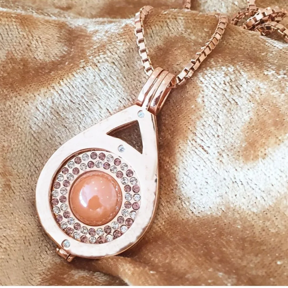 "PRESELL PRODUCT" My Moneda Coin Pendant Nena Rosegoldplated Holder fit 33mm Large Disc 50pcs/lot | Украшения и