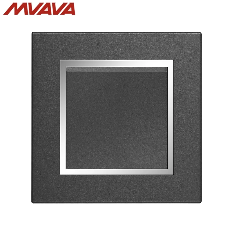 MVAVA 1 Gang 1/2 Way Wall Light Control Switch Wall Decorative Light Push Button Luxury Chromed Black PC Panel Free Shipping
MVAVA 1 Gang 1/2 Way Wall Light Control Switch Wall Decorative Light Push Button Luxury Chromed Black PC Panel Free Shipping