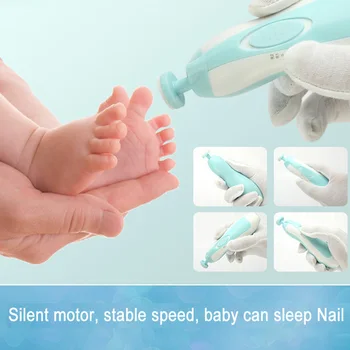 NEW Baby Nail File Electric Clippers with LED Front Light Newborn Toddler Toes Nail Trimmer Kit
NEW Baby Nail File Electric Clippers with LED Front Light Newborn Toddler Toes Nail Trimmer Kit