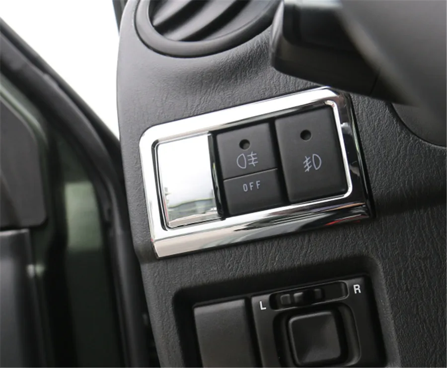 Подходит для Suzuki Jimny 2012-2015, автомобильный передний противотуманный светильник, лампа, кнопка регулировки, переключатель, рамка, отделка, Стайлинг, ABS, яркий, серебристый
Подходит для Suzuki Jimny 2012-2015, автомобильный передний противотуманный светильник, лампа, кнопка регулировки, переключатель, рамка, отделка, Стайлинг, ABS, яркий, серебристый