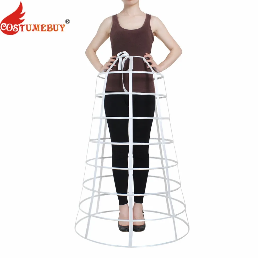 Costumebuy Medieval Gothic Ball Gown Skirt Outwear Underskirt Dress Cosplay Petticoat Outwear Birdcage Bustle Pannier 8 Hoops
Costumebuy Medieval Gothic Ball Gown Skirt Outwear Underskirt Dress Cosplay Petticoat Outwear Birdcage Bustle Pannier 8 Hoops