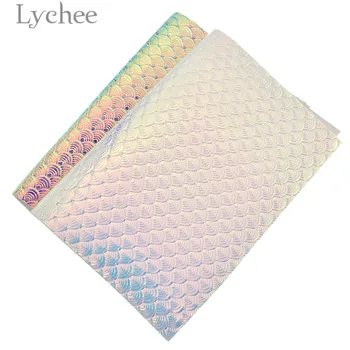 Lychee Life 21x29cm A4 Fish Scales PU Fabric High Quality Colorful Synthetic Leather DIY Material For Handbag Belts Garments
Lychee Life 21x29cm A4 Fish Scales PU Fabric High Quality Colorful Synthetic Leather DIY Material For Handbag Belts Garments