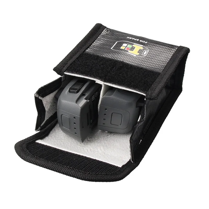 Battery Fireproof Safe Bag for DJI Spark RC Drone Spare Parts Accessories Battery Explosion proof Protective Bag
Battery Fireproof Safe Bag for DJI Spark RC Drone Spare Parts Accessories Battery Explosion proof Protective Bag