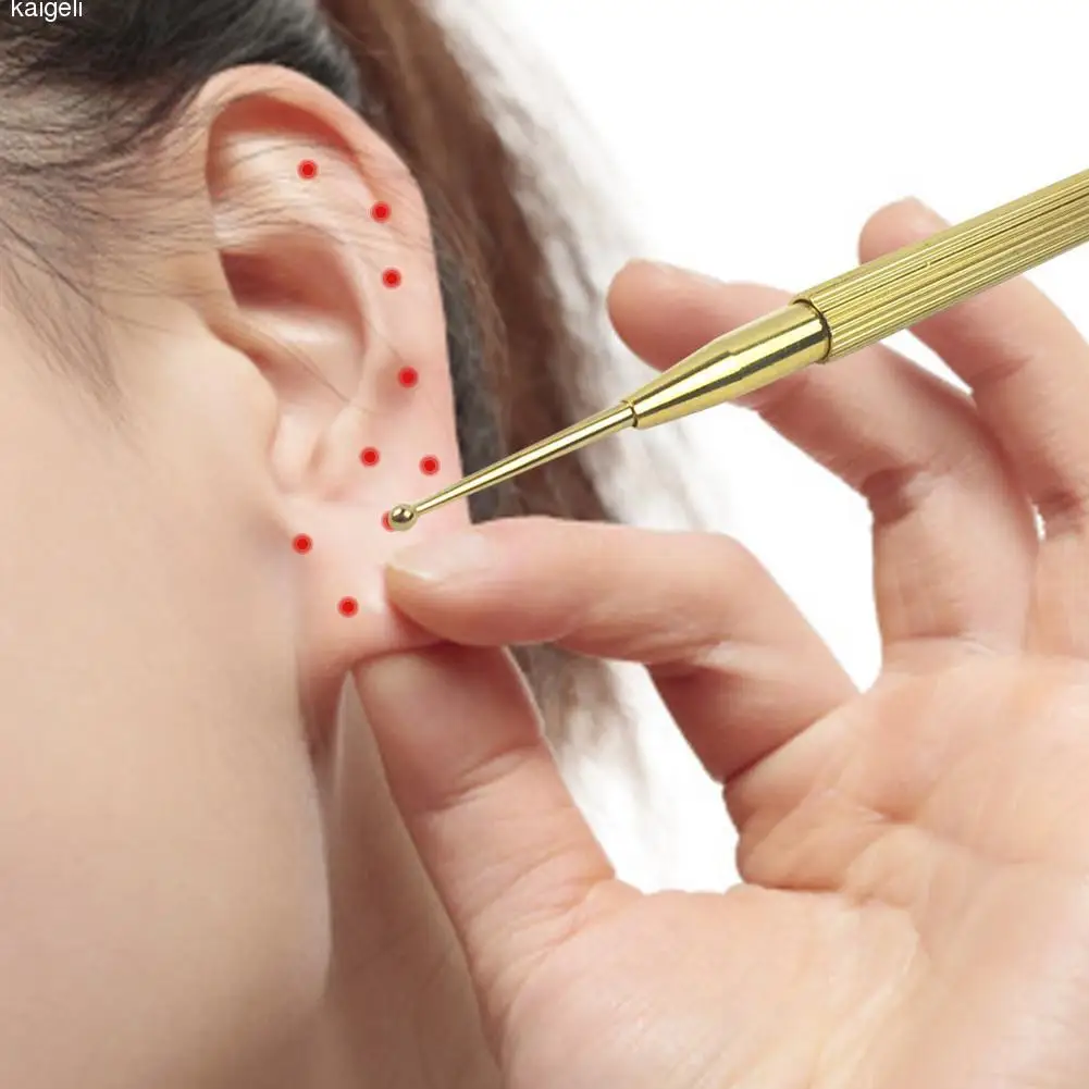 popfeel High Quality Flexible Brass Copper Ear Massage Acupuncture Probe Acupoint Detecting Pen probe Stick Massager
popfeel High Quality Flexible Brass Copper Ear Massage Acupuncture Probe Acupoint Detecting Pen probe Stick Massager