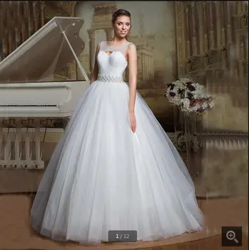2016 attractive ball gown princess beading pearls wedding dress sleeveless puffy pleated sheer back sexy bride gowns hot sale
2016 attractive ball gown princess beading pearls wedding dress sleeveless puffy pleated sheer back sexy bride gowns hot sale