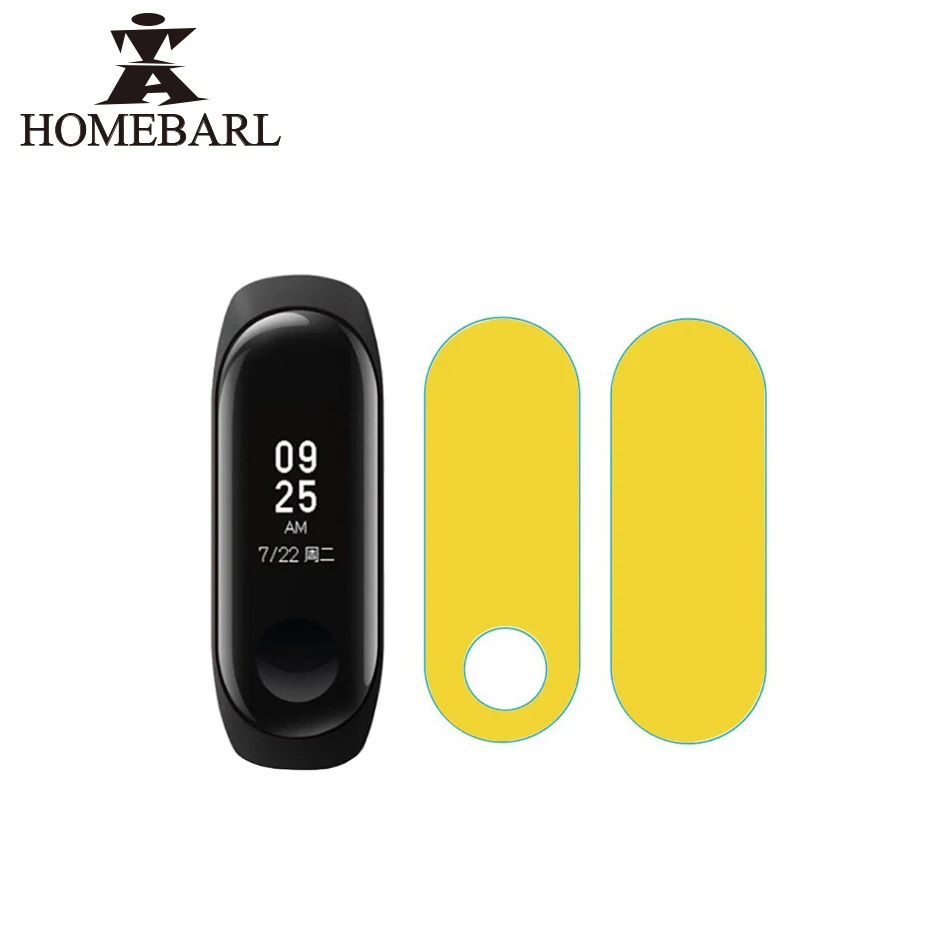HOMEBARL New Screen Protector Sticker Films For Xiaomi Mi Band 3 Band3 Miband3 Full Cover HD Anti-scratch Protective Film Guard
HOMEBARL New Screen Protector Sticker Films For Xiaomi Mi Band 3 Band3 Miband3 Full Cover HD Anti-scratch Protective Film Guard