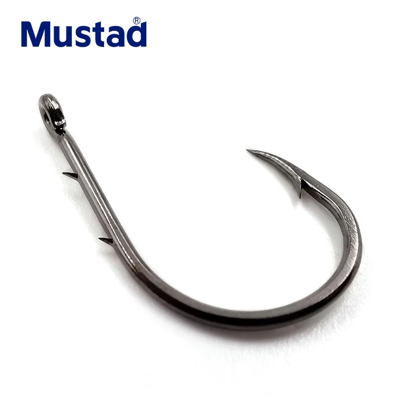 Authentic Mustad CHINU Hooks With Ring 10757 High Carbon Steel Barbed Fishing Hooks Double Back Barbs Lure Hook 1#-9# Sea Pesca
Authentic Mustad CHINU Hooks With Ring 10757 High Carbon Steel Barbed Fishing Hooks Double Back Barbs Lure Hook 1#-9# Sea Pesca