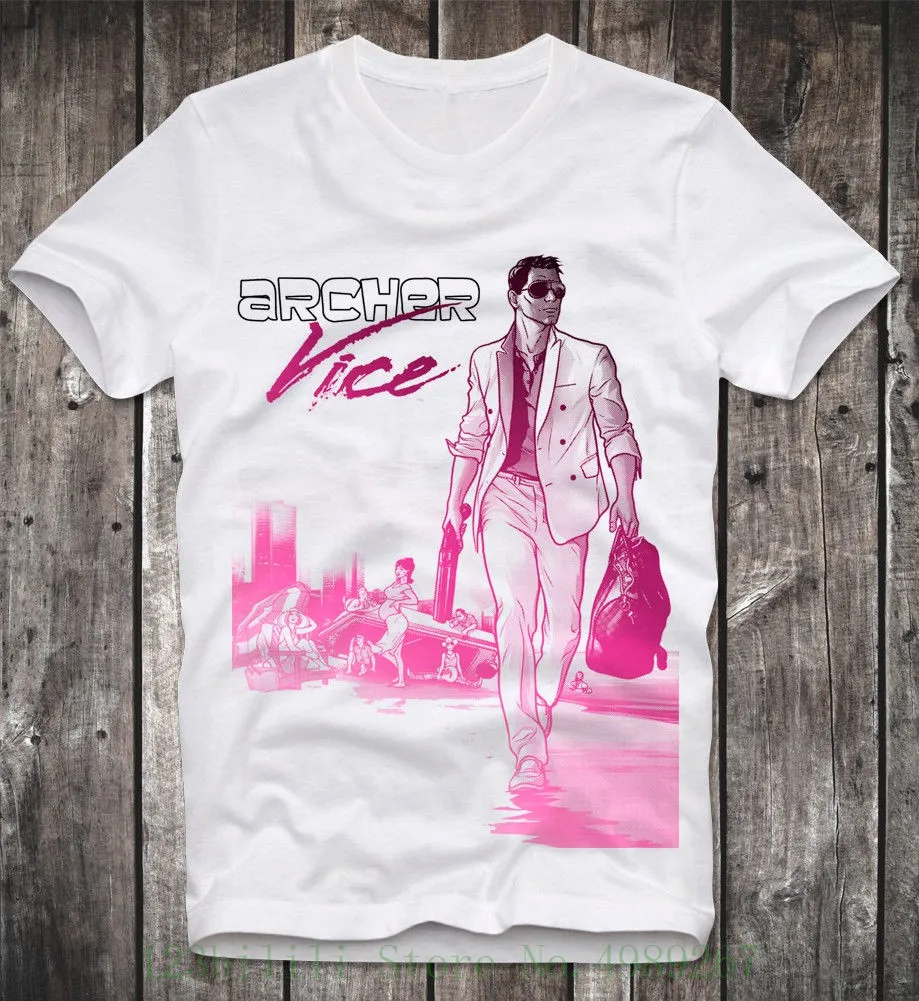 T Shirt Archer Vice Miami Cult Series Sonny Tubbs Ricardo Crockett Retro Vintage Interesting Pictures
T Shirt Archer Vice Miami Cult Series Sonny Tubbs Ricardo Crockett Retro Vintage Interesting Pictures
