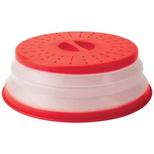 10.5 Inch Easy Grip Collapsible Microwave Plate Cover
10.5 Inch Easy Grip Collapsible Microwave Plate Cover
