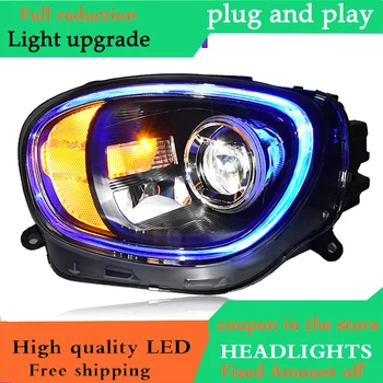D_YL Car Styling for BMW Mini Countryman Headlights 2017 2016-2019 for Countryman LED Headlight DRL Lens Full LED Blue light All
D_YL Car Styling for BMW Mini Countryman Headlights 2017 2016-2019 for Countryman LED Headlight DRL Lens Full LED Blue light All