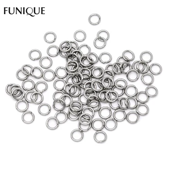 FUNIQUE 500PCs Stainless Steel Open Jump Rings &Split Rings High Quality Metal Connector Findings For DIY Jewelry 6mm Dia.
FUNIQUE 500PCs Stainless Steel Open Jump Rings &Split Rings High Quality Metal Connector Findings For DIY Jewelry 6mm Dia.
