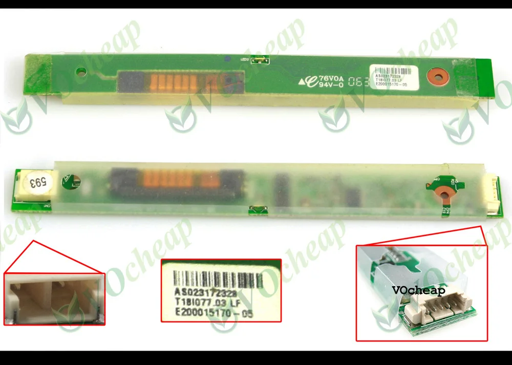 New LCD inverter FOR HP Pavilion DV1000 DV1100 DV1200 DV1300 dv1648US dv1680US ET739UAR dv1650US dv1659US T18I077.03 AS023172328
New LCD inverter FOR HP Pavilion DV1000 DV1100 DV1200 DV1300 dv1648US dv1680US ET739UAR dv1650US dv1659US T18I077.03 AS023172328