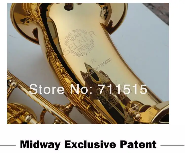 France Selmer Tenor Saxophone musical instruments Profissional Gold Bb Sax Super Action R80 Series II Saxophone Mouthpiec
France Selmer Tenor Saxophone musical instruments Profissional Gold Bb Sax Super Action R80 Series II Saxophone Mouthpiec