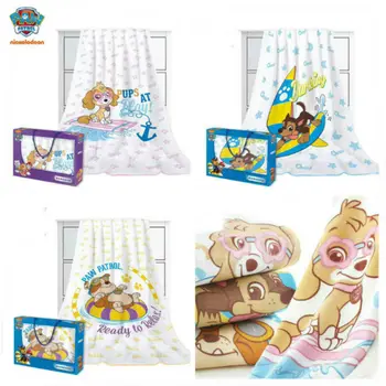 Genuine paw patrol 140*70cm chase skye rubble bath towel blanket action figure Toy Christmas birthday gift doll Children toy hot 
Genuine paw patrol 140*70cm chase skye rubble bath towel blanket action figure Toy Christmas birthday gift doll Children toy hot