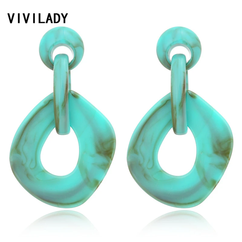 VIVILADY Fashion Statement Square Drop Dangle Earrings Women Geometric Acrylic Wedding Jewelry Accessory Brinco Bijoux Gifts
VIVILADY Fashion Statement Square Drop Dangle Earrings Women Geometric Acrylic Wedding Jewelry Accessory Brinco Bijoux Gifts