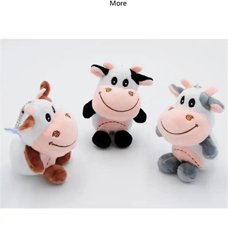 small cow stuffed animal