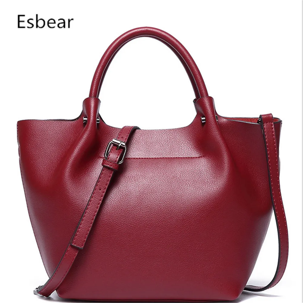 Esbear Cow Leather Handbags Big Women's Bags Top Quality Casual Female Bags Trunk Tote Spanish Brand Shoulder Bags Ladies Bags
Esbear Cow Leather Handbags Big Women's Bags Top Quality Casual Female Bags Trunk Tote Spanish Brand Shoulder Bags Ladies Bags