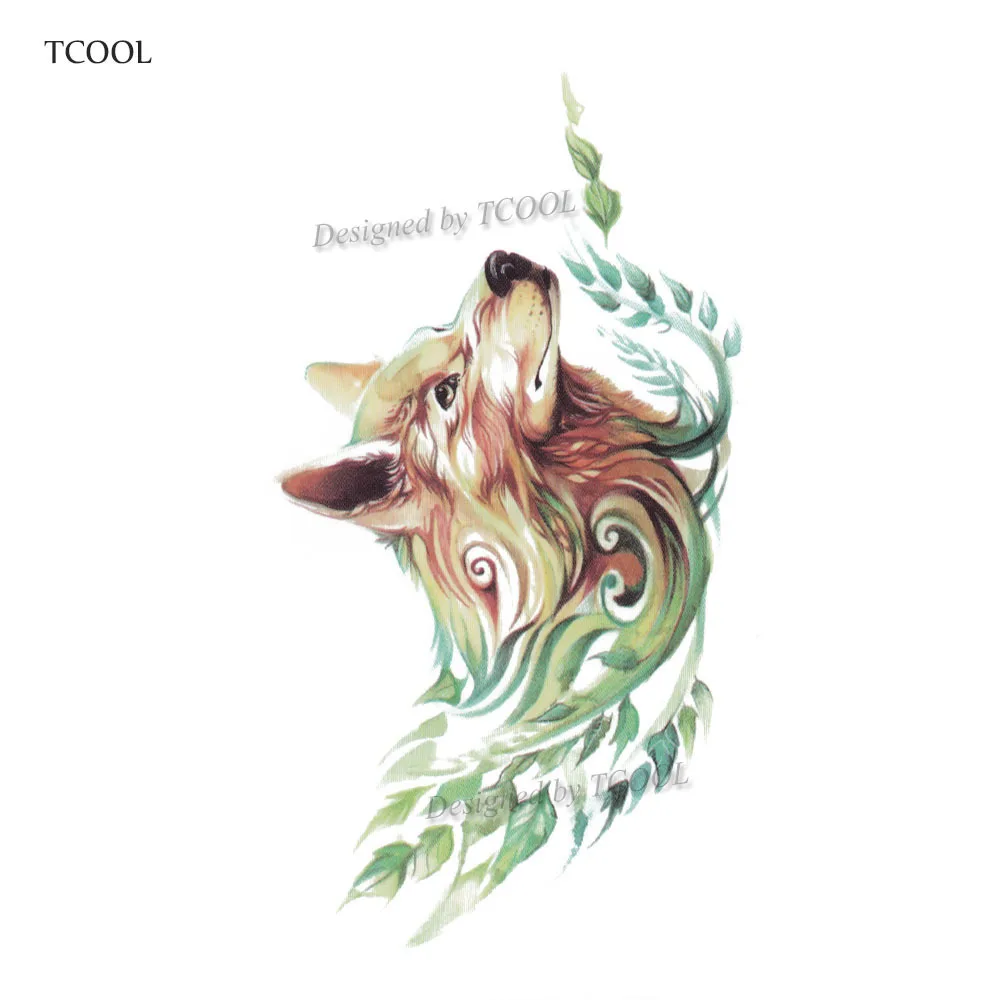 HXMAN Wolf Temporary Tattoo Sticker Animal Tattoos for Women Sexy Body Art Waterproof Men Hand Fake Tatoo 9.8X6cm A-306
HXMAN Wolf Temporary Tattoo Sticker Animal Tattoos for Women Sexy Body Art Waterproof Men Hand Fake Tatoo 9.8X6cm A-306