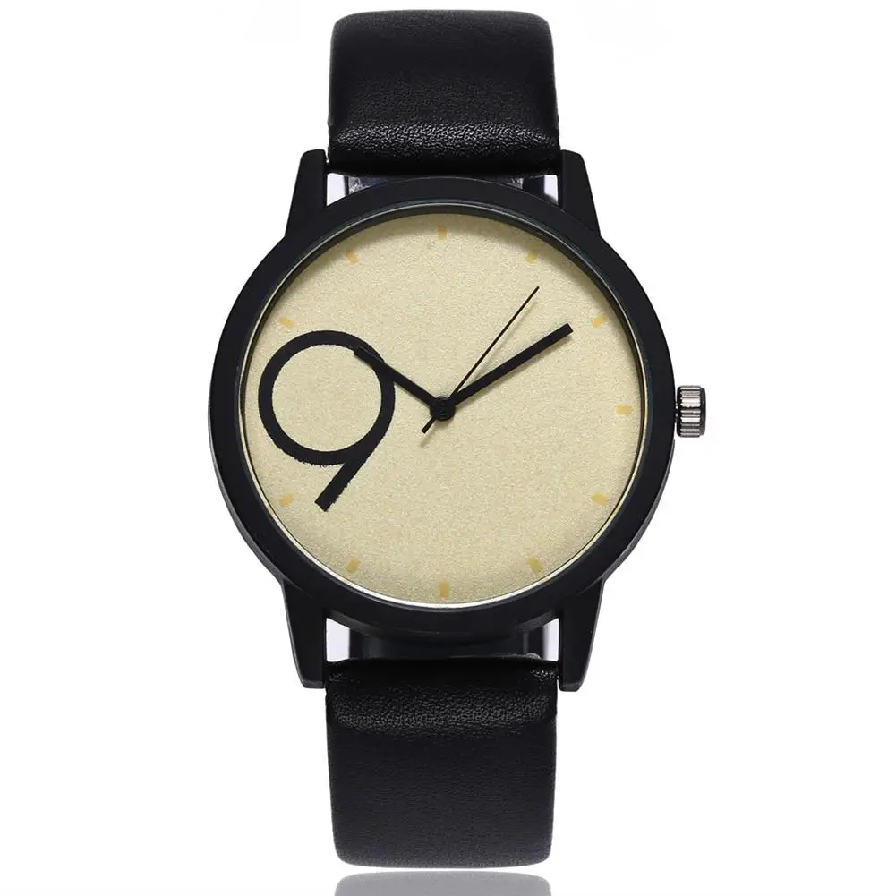Fashion Faux Leather Band Women Number 9 Round Quartz Scale Strap Wrist Watch reloj horloges vrouwen relogios zegarki damskie
Fashion Faux Leather Band Women Number 9 Round Quartz Scale Strap Wrist Watch reloj horloges vrouwen relogios zegarki damskie