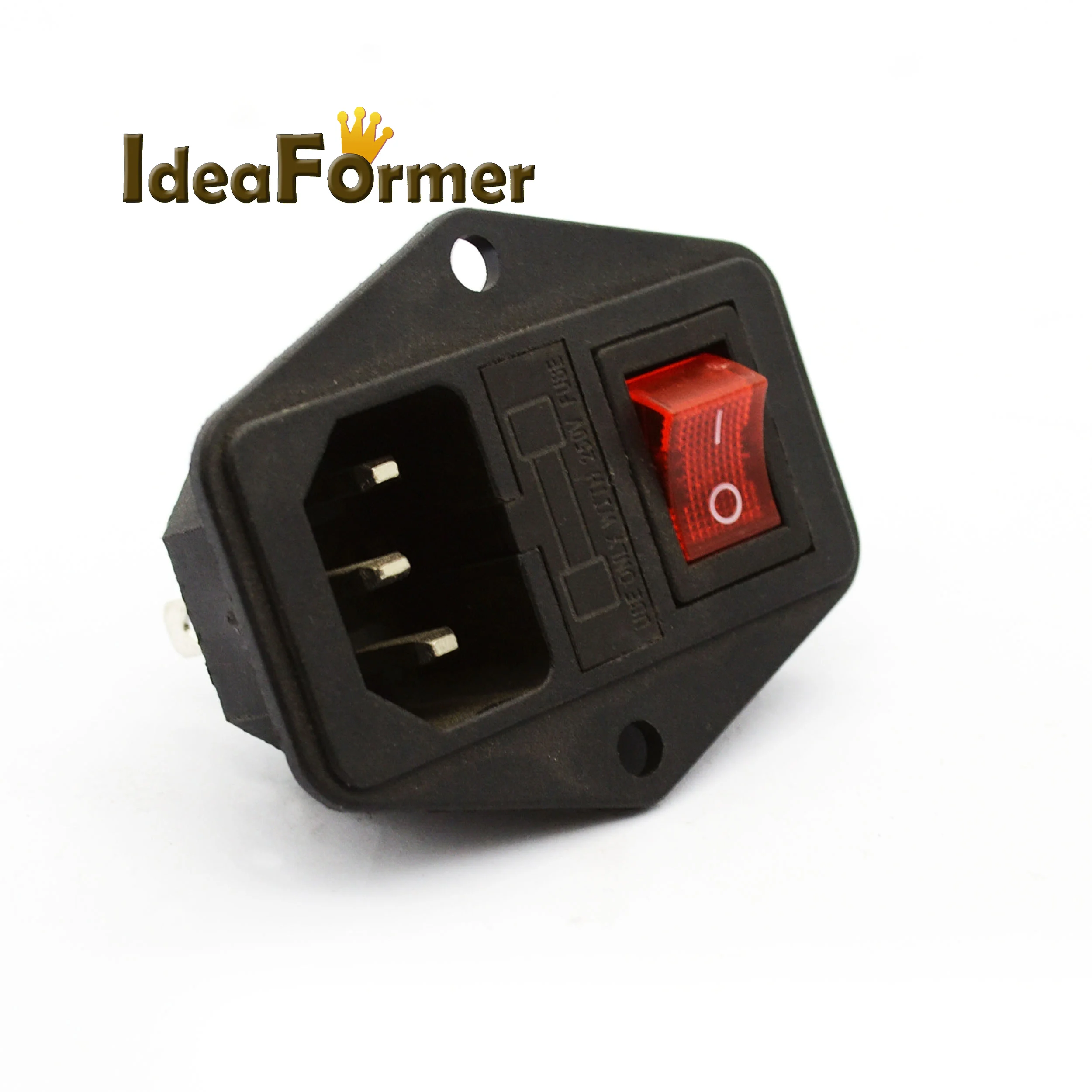 10A 250V Power Switch AC Part For MK Ultimaker 3 in 1 Fuse Supply Socket Outlet Red Black Triple Copper 3D Printers Parts
10A 250V Power Switch AC Part For MK Ultimaker 3 in 1 Fuse Supply Socket Outlet Red Black Triple Copper 3D Printers Parts