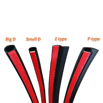 New 4 Meters Big D Small D Z Shape P Type 3M Car Door Seal Strip EPDM Noise Insulation Anti-Dust Soundproofing Car Rubber Seal
New 4 Meters Big D Small D Z Shape P Type 3M Car Door Seal Strip EPDM Noise Insulation Anti-Dust Soundproofing Car Rubber Seal