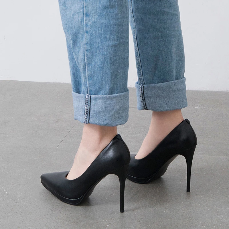 SARAIRIS New Sexy Genuine Leather Thin Heeled OL women's Shoes Party Pointed Toe Woman 10cm High Heels Shoes Woman Pumps
SARAIRIS New Sexy Genuine Leather Thin Heeled OL women's Shoes Party Pointed Toe Woman 10cm High Heels Shoes Woman Pumps