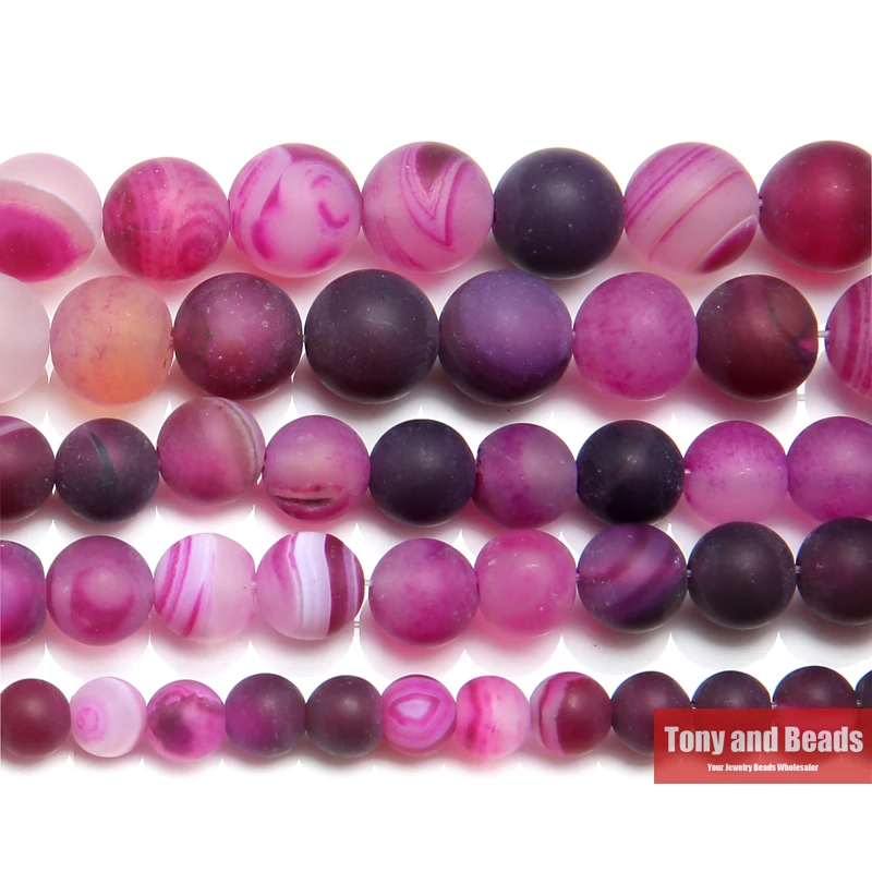 Free Shipping 15" Natural Stone Frost Grind Arenaceous Magenta Stripe Agates Onyx Round Loose Beads 6 8 MM Pick Size
Free Shipping 15" Natural Stone Frost Grind Arenaceous Magenta Stripe Agates Onyx Round Loose Beads 6 8 MM Pick Size