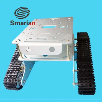 TD300 Double Crawler silver Tank Chassis Car Model Arduino Wall-e Robot of Gen Guest Contest
TD300 Double Crawler silver Tank Chassis Car Model Arduino Wall-e Robot of Gen Guest Contest