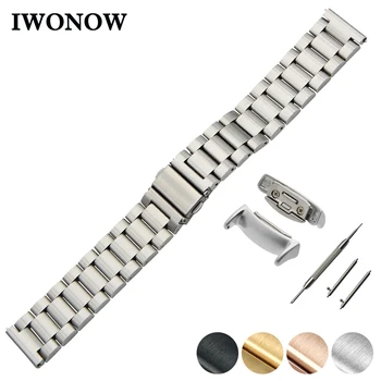 Stainless Steel Quick Release Watch Band 18mm for Samsung Gear Fit 2 SM-R360 Folding Buckle Strap Wrist Belt Bracelet + Adapters
Stainless Steel Quick Release Watch Band 18mm for Samsung Gear Fit 2 SM-R360 Folding Buckle Strap Wrist Belt Bracelet + Adapters