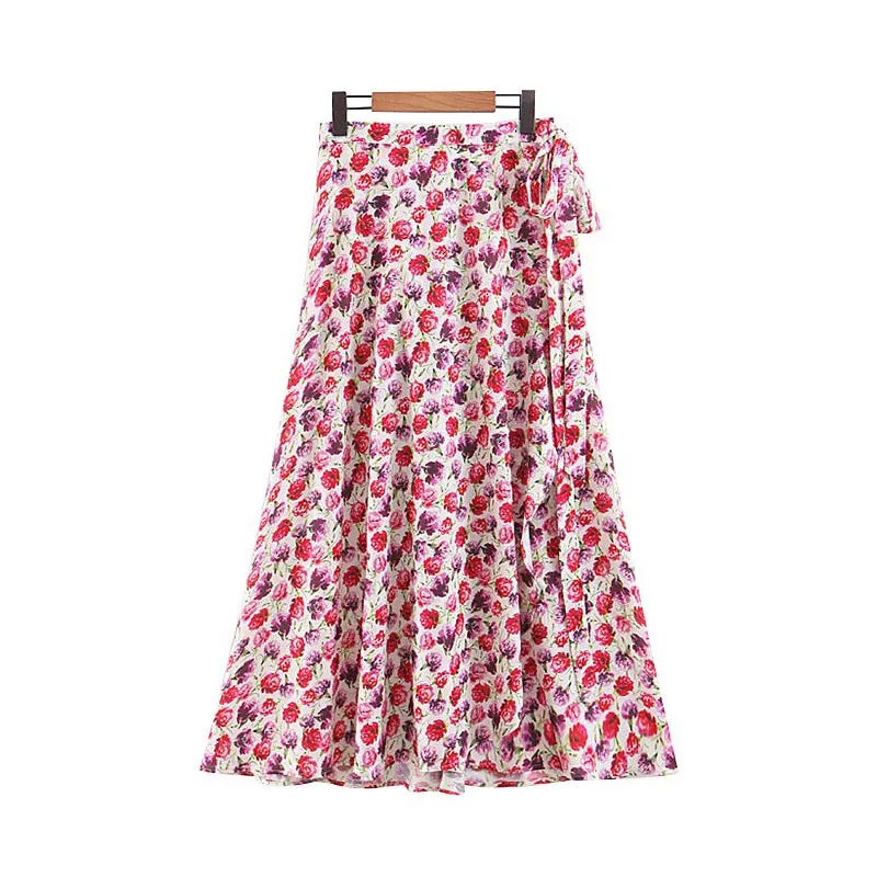 ZXQB Chic Elegant Floral Print Long Skirt 2019 Fashion Women A Line Bow Side Tie Beach Skirts Casual Faldas Mujer
ZXQB Chic Elegant Floral Print Long Skirt 2019 Fashion Women A Line Bow Side Tie Beach Skirts Casual Faldas Mujer