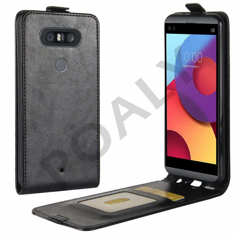 Фото For LG Q8 Case Cover 5.2 inch Wallet PU Leather Phone H970 Q 8 Flip Protective Back Bag | Мобильные телефоны и аксессуары