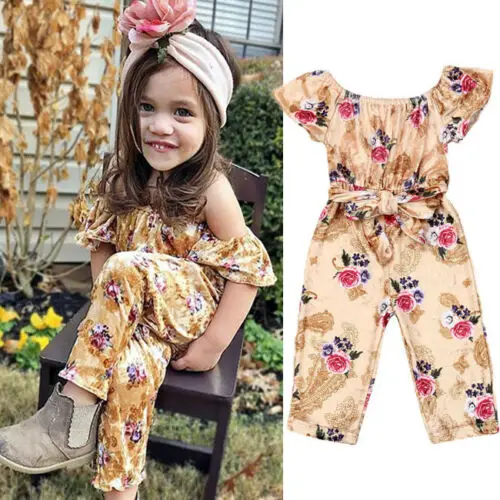 1-5Y Toddler Baby Girl Kids Off Shoulder Romper Ruffles Flowers Print Jumpsuit Clothes Outfits
1-5Y Toddler Baby Girl Kids Off Shoulder Romper Ruffles Flowers Print Jumpsuit Clothes Outfits