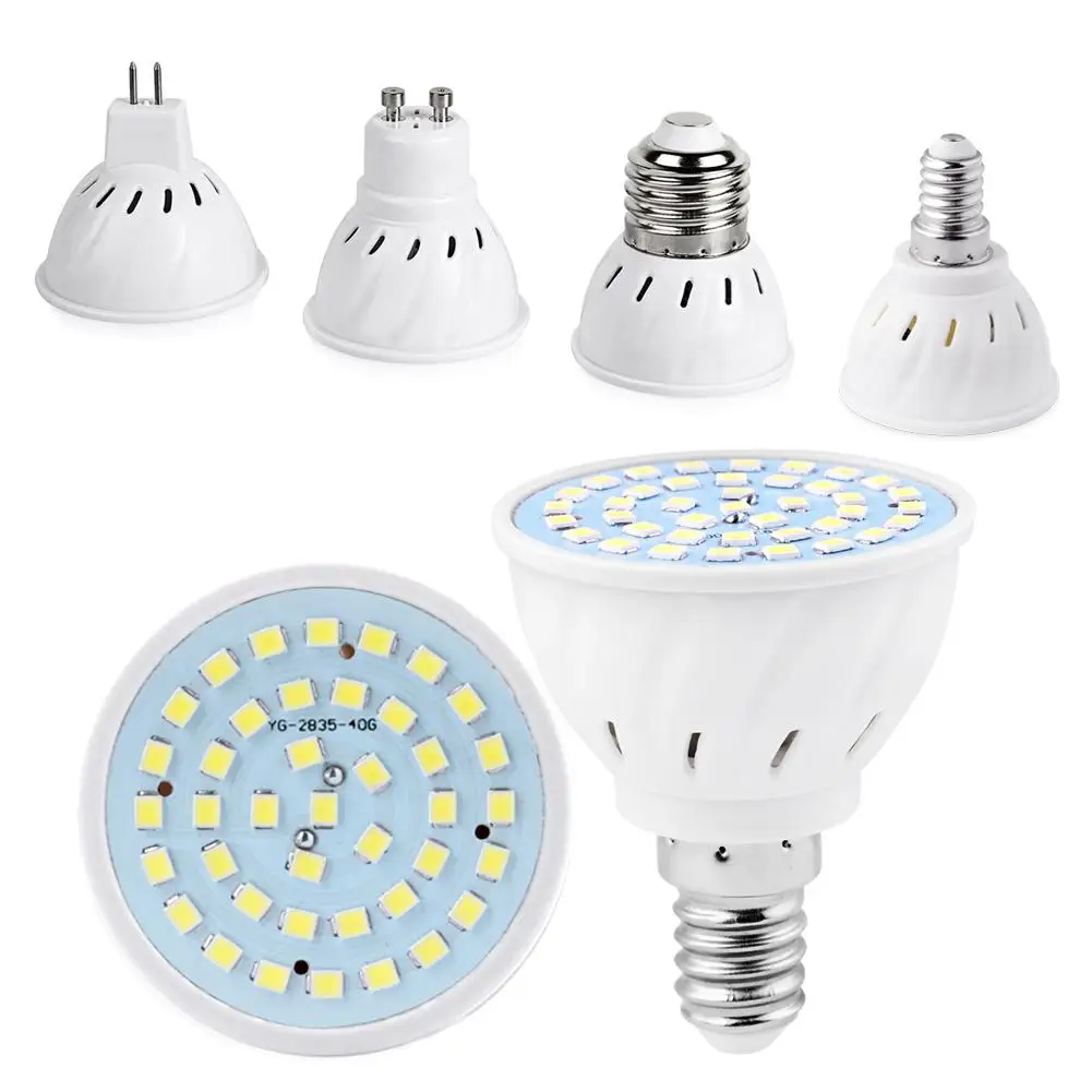 4w 40led 220v E27 Led Bulb Gu10 Led Lamp Smd 2835 Mr16 Spotlight Light Warm White Cold White Lights For Home Decoration Ampoule
4w 40led 220v E27 Led Bulb Gu10 Led Lamp Smd 2835 Mr16 Spotlight Light Warm White Cold White Lights For Home Decoration Ampoule