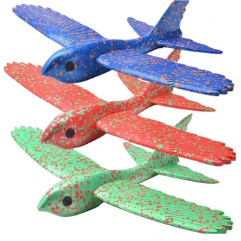 

48CM EPP bird Foam Hand Throw Airplane blue eagle Outdoor Launch Glider Plane Kids Gift Toy Interesting Toys