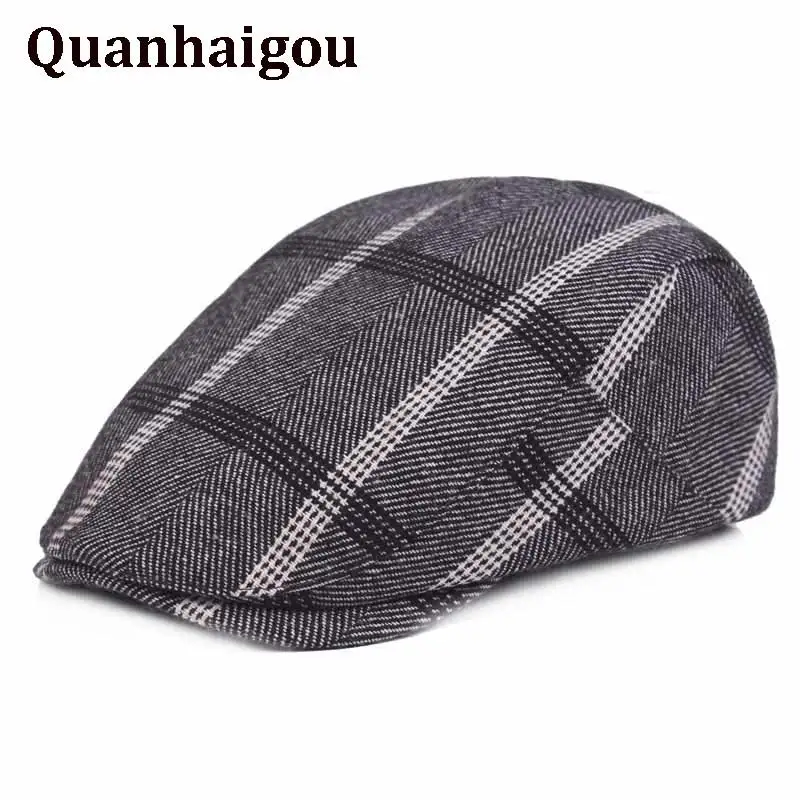 

Newsboy IVY Hat, Cotton Flat Snap Driving Cabbie Golf Hunting Gatsby Cap Hunting Beret Dad Casual Peaked Hats Freeshipping
