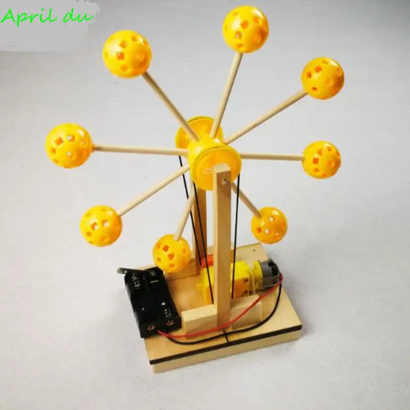 April Du Electric Ferris Wheel Experiment Science Kit Physical Educational Gift Assembly Model Creative Toys ,1set
April Du Electric Ferris Wheel Experiment Science Kit Physical Educational Gift Assembly Model Creative Toys ,1set