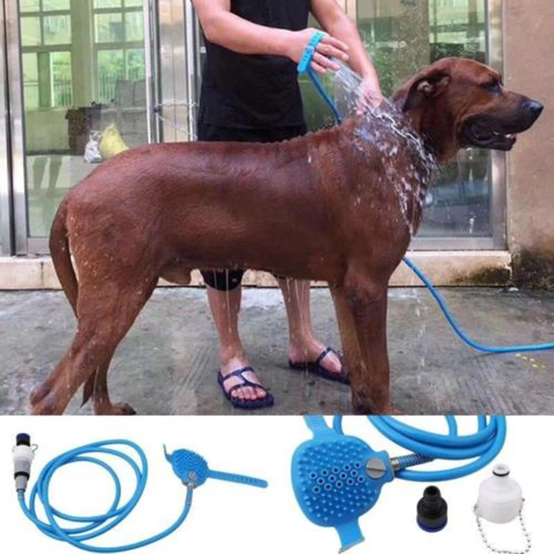 Multifunctional Pet Dog Cat Bathing Device Shower Nozzle Cleaning Supplies For Pet Products Massage Brush Dog Accessories 0.3
Multifunctional Pet Dog Cat Bathing Device Shower Nozzle Cleaning Supplies For Pet Products Massage Brush Dog Accessories 0.3
