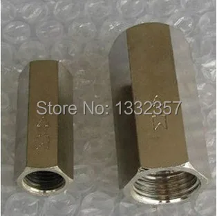 1/4" BSPP Female Full Ports Air Check Valve One Way Non Return Nickel-Plated Brass Valve
1/4" BSPP Female Full Ports Air Check Valve One Way Non Return Nickel-Plated Brass Valve