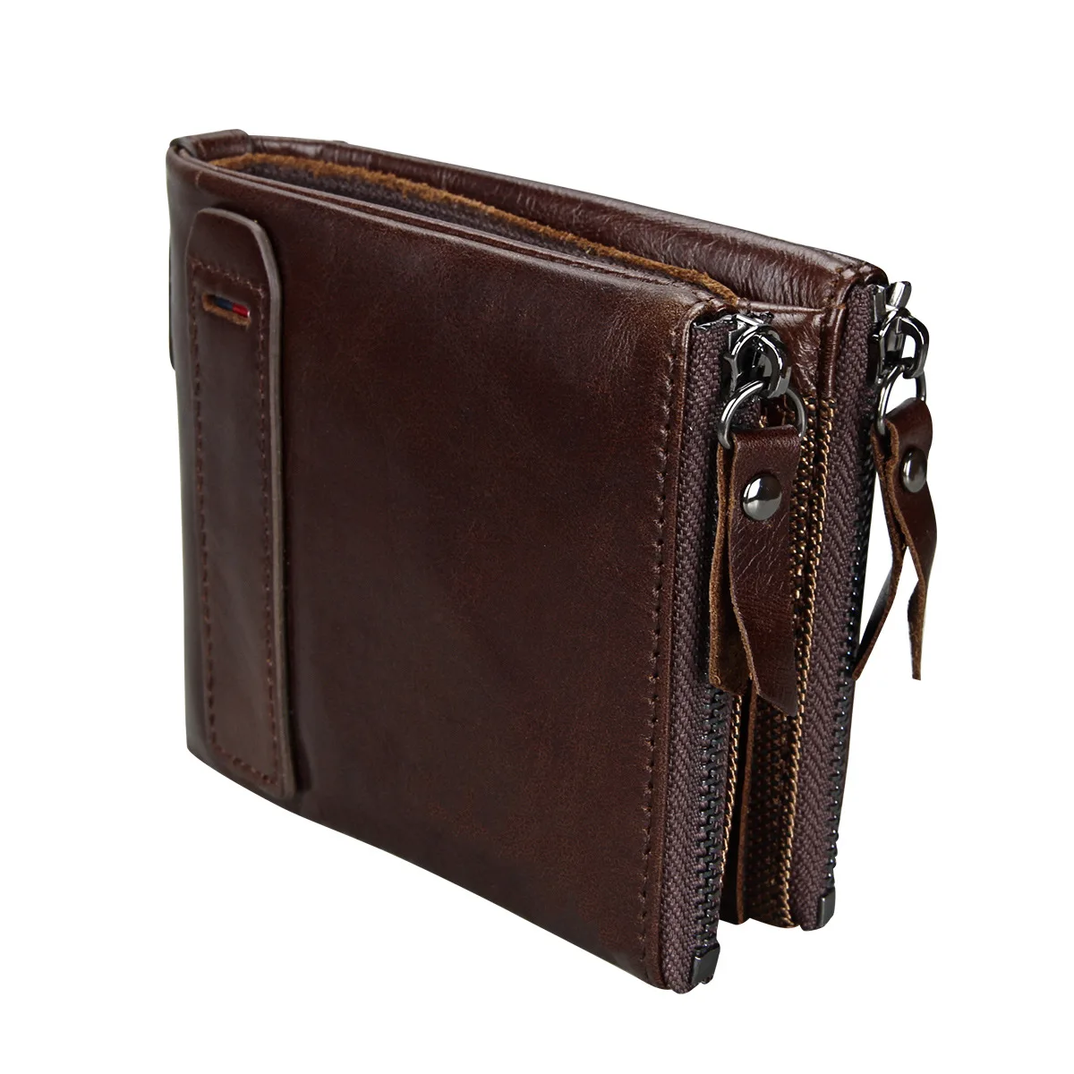 New 2019 Anti-theft RFID Head Layer Cowhide Man purse Recreational Zipper Money Clip Men Wallet cartera mujer
New 2019 Anti-theft RFID Head Layer Cowhide Man purse Recreational Zipper Money Clip Men Wallet cartera mujer