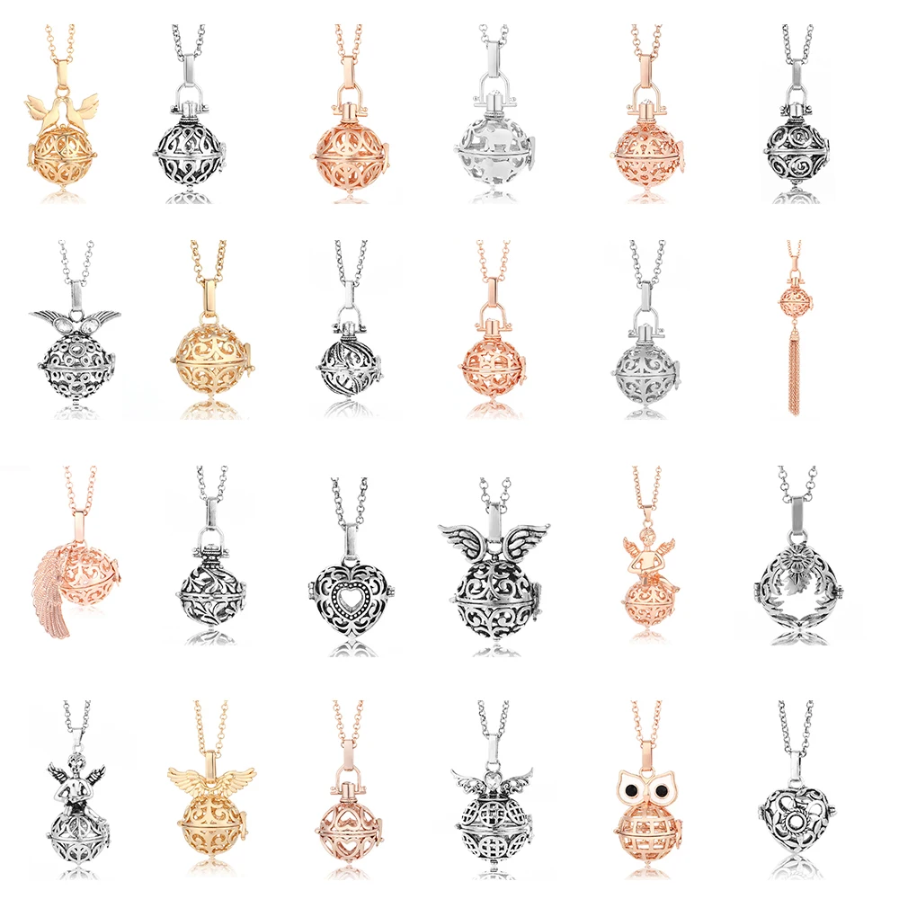 5 Pcs Random Delivery Diffuser Pendant Necklace DIY Angel Wings Ball for Women Essential Oil Cage Locket Harmony Caller Jewelry
5 Pcs Random Delivery Diffuser Pendant Necklace DIY Angel Wings Ball for Women Essential Oil Cage Locket Harmony Caller Jewelry