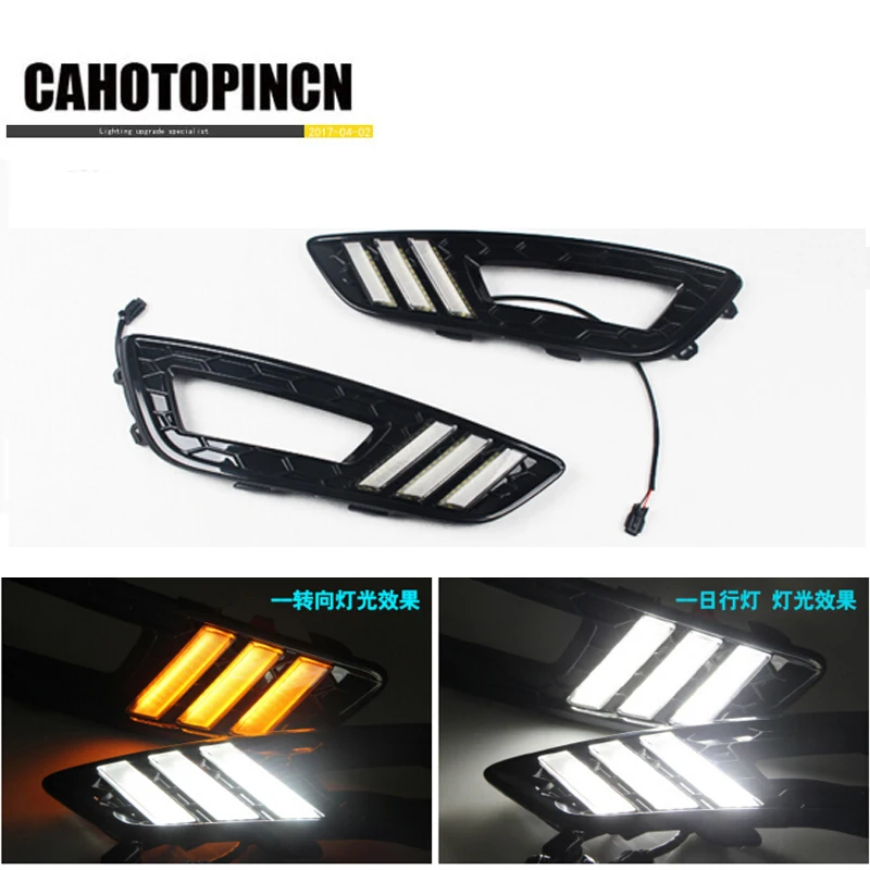 Turn Signal and dimming style Relay 12v LED Auto Car DRL daytime running light Bumper Front Fog lamp for Ford Focus 4 2015 2016
Turn Signal and dimming style Relay 12v LED Auto Car DRL daytime running light Bumper Front Fog lamp for Ford Focus 4 2015 2016