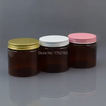 200G Brown PET cream jars,cosmetic container,cream Bottle with white/pink/gold Cap for Mask/Cream Cosmetic Packaging
200G Brown PET cream jars,cosmetic container,cream Bottle with white/pink/gold Cap for Mask/Cream Cosmetic Packaging