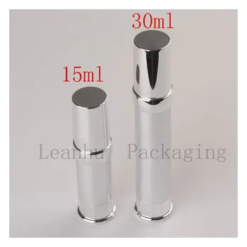 15ML X 50PC Silver Airless Pump Bottle,Empty Cosmetic Containers,Emulsion/Eye Cream/Facial Cleanser Container,Cosmetic Packaging
15ML X 50PC Silver Airless Pump Bottle,Empty Cosmetic Containers,Emulsion/Eye Cream/Facial Cleanser Container,Cosmetic Packaging
