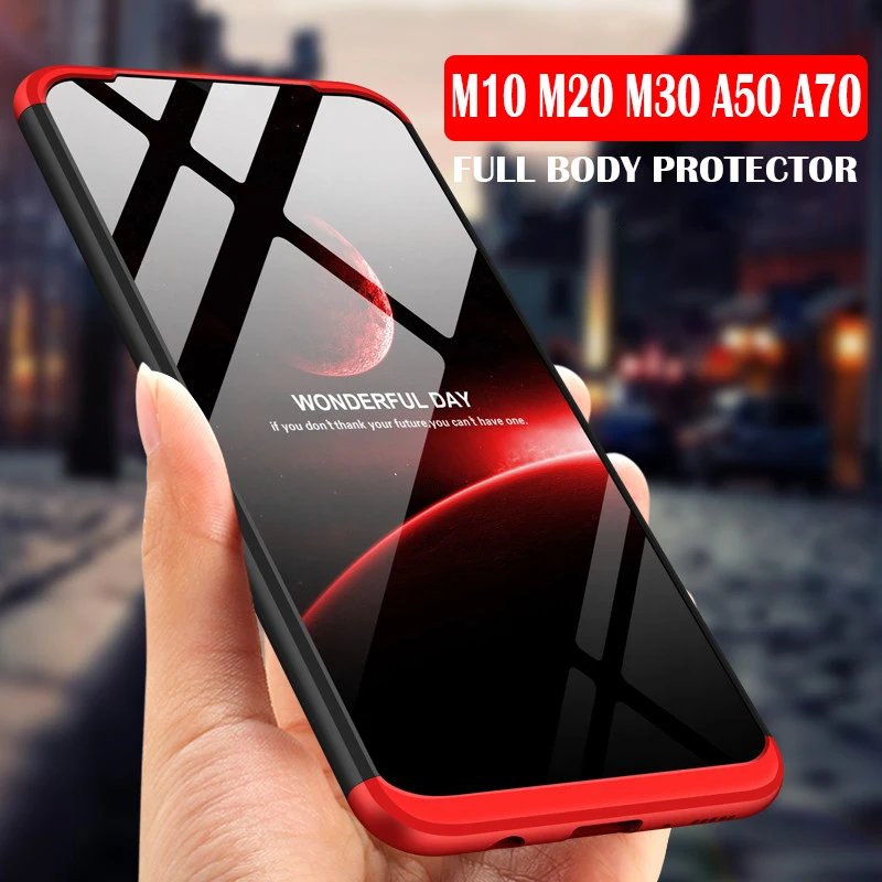 Luxury 360 Full Cover Phone Case For Samsung Galaxy M10 M20 M30 Coque Hybrid Armor PC Protective Cases A30 A50 Case Shockproof
Luxury 360 Full Cover Phone Case For Samsung Galaxy M10 M20 M30 Coque Hybrid Armor PC Protective Cases A30 A50 Case Shockproof