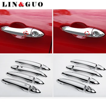 For Alfa Romeo Giulia 2017 4 door ABS Chrome Exterior Door Handle Cover Trim With hole Set of car accessories
For Alfa Romeo Giulia 2017 4 door ABS Chrome Exterior Door Handle Cover Trim With hole Set of car accessories
