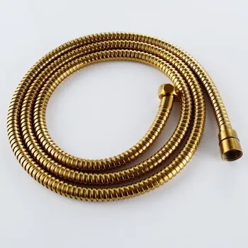 Free shipping High Quality Luxurious Golden Shower Hose Gold Plumbing Shower Tube Replacement 1.5 Meters
Free shipping High Quality Luxurious Golden Shower Hose Gold Plumbing Shower Tube Replacement 1.5 Meters